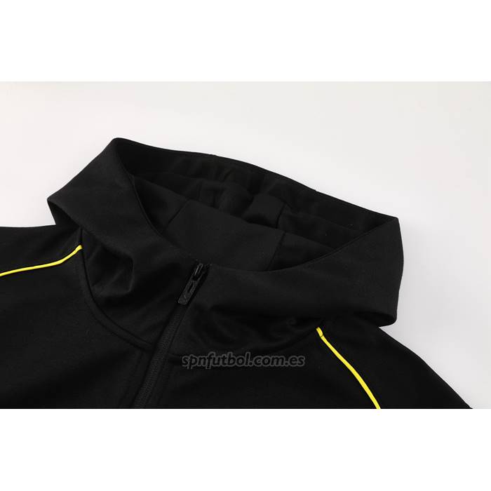Chandal con Capucha del Borussia Dortmund 2024 Negro